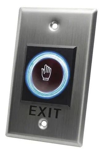 Botón De Salida No Touch Para Control De Acceso Zkteco K1-1