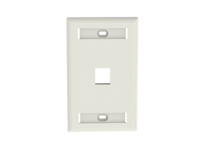 PLACA PANDUIT 1 ESPACIO BLANCA NETKEY PANDUIT / PANDUIT NK1FIWF