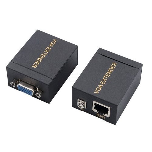 Extender Vga Hasta 60 Metros Por Cable De Red Utp Rj45