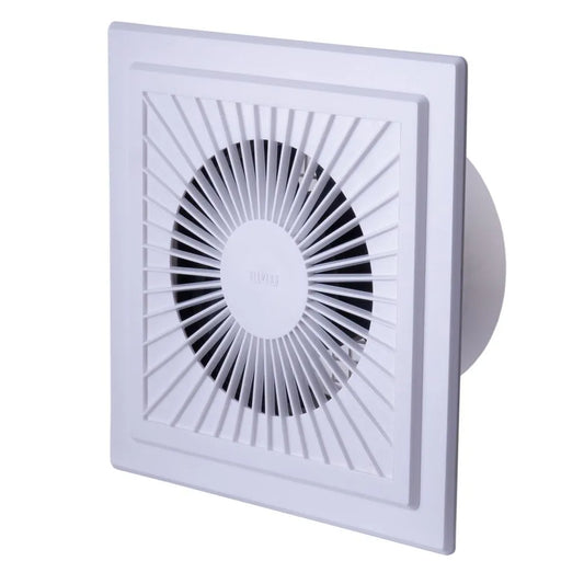 Extractor De Olores Plastico Blanco De 17X17