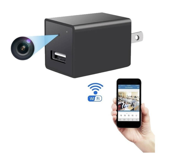 Cámara oculta - Cargador de cámara espía - Mini cámara espía 1080p - Cámara  de carga USB - Cámara espía oculta - Cámara espía oculta - Cámara espía